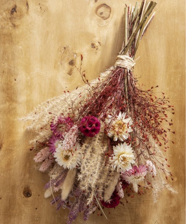 Kytica zo sušených kvetov Lovin You detail